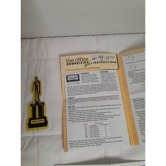 The Office Downsizing Board Game New Unused - Picture 4 of 5